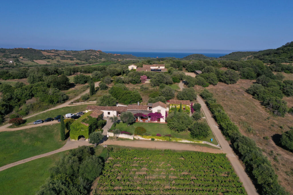 Daytime overview of the Abba e Murta estate